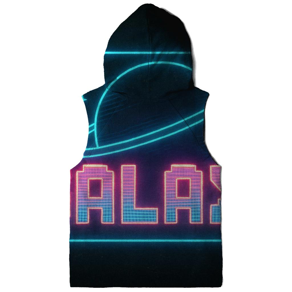 Neon Planet Arcade Marquee designer hoodies