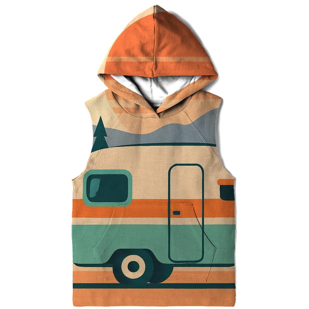 Retro Caravan Holiday hoodies fashion