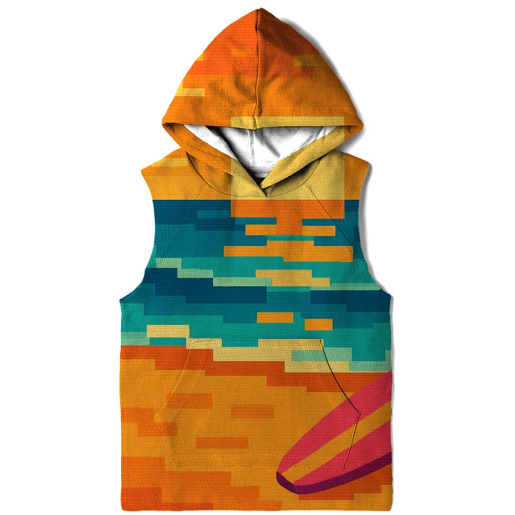 Pixel Surf Sunset lightweight hoodies
