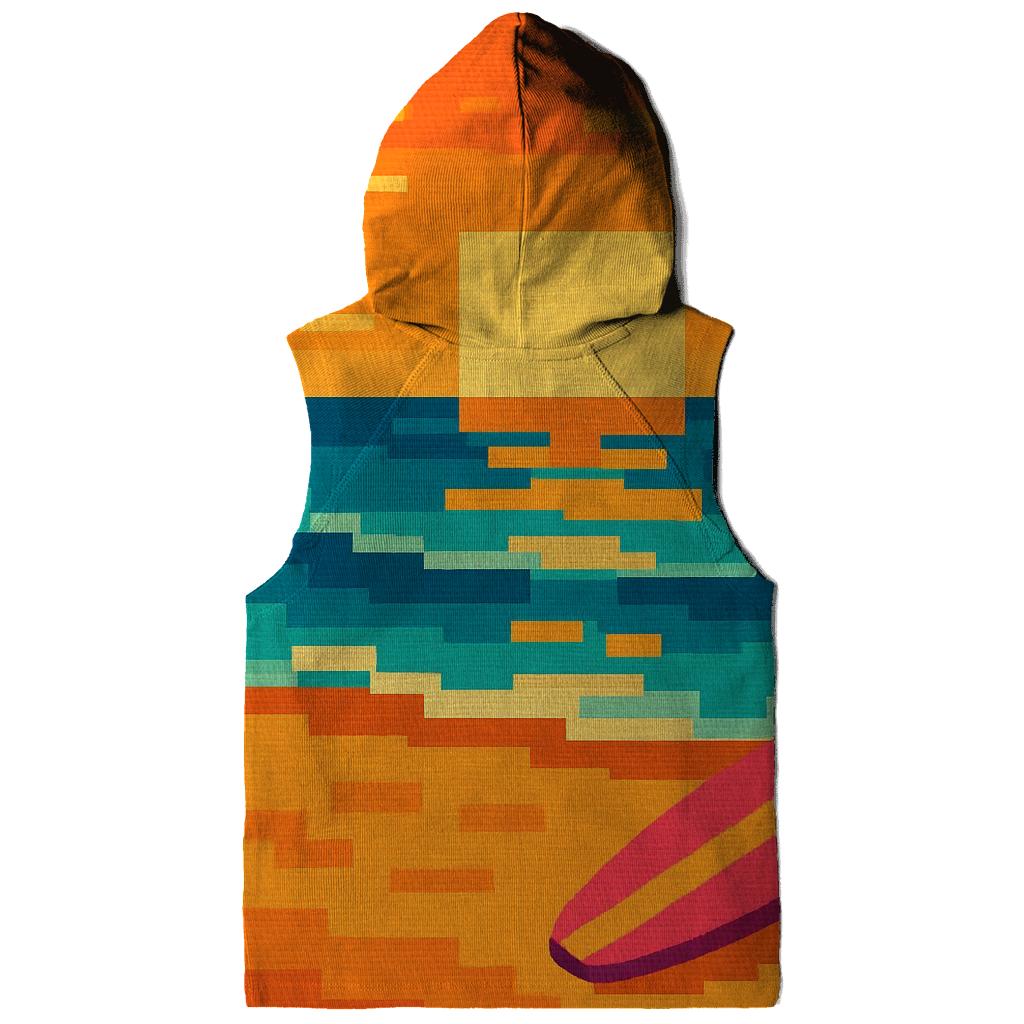Pixel Surf Sunset lightweight hoodies