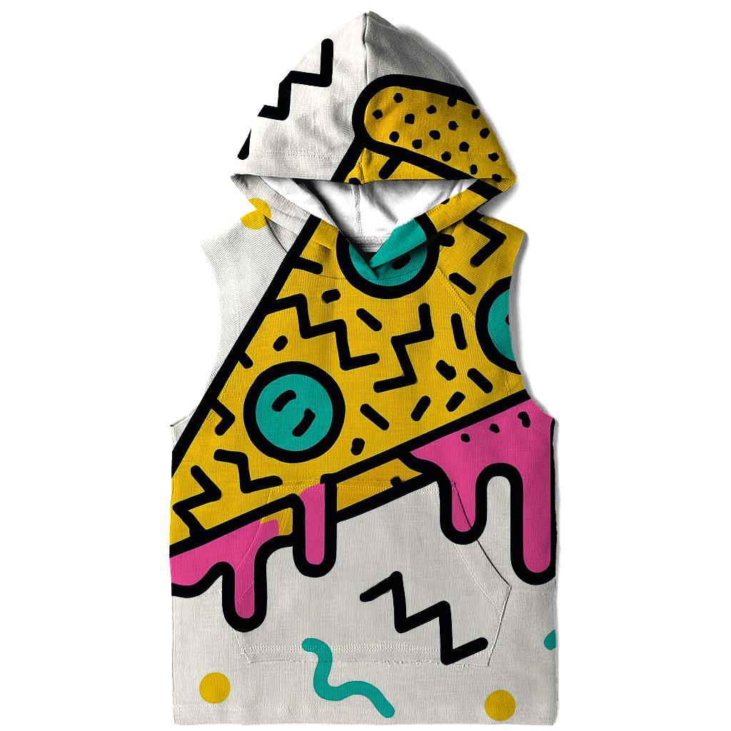 Memphis Pizza Party lightweight hoodies