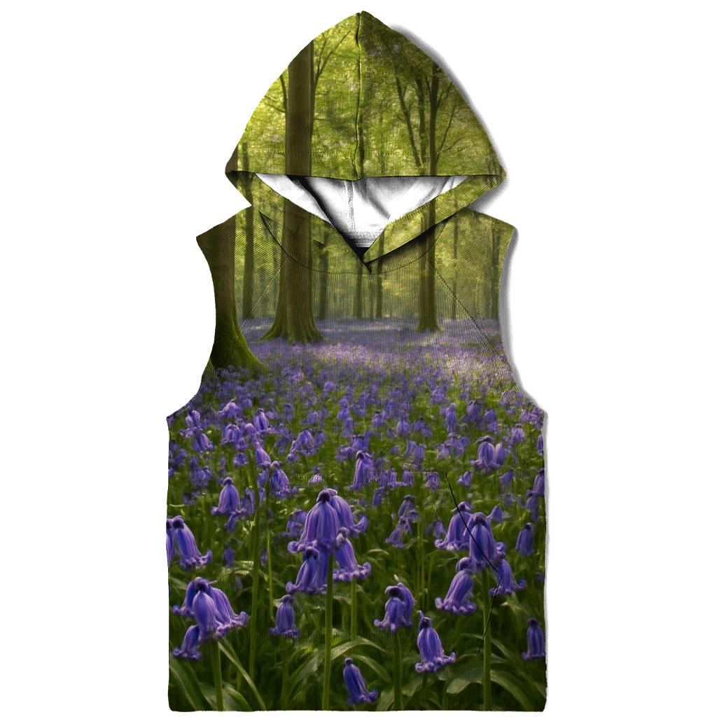 Bluebells In Ancient Beechwood lightweight hoodies