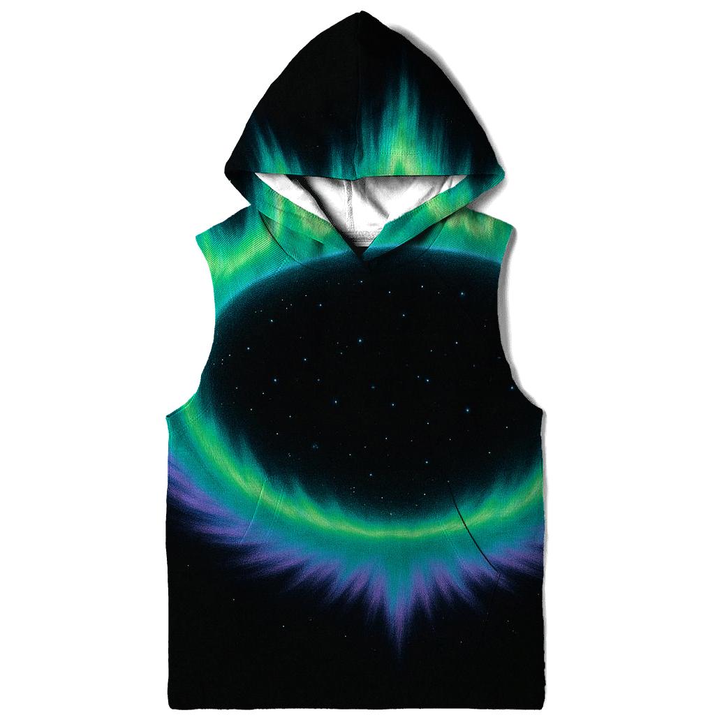 Aurora Oval Night Crown zip-up hoodies