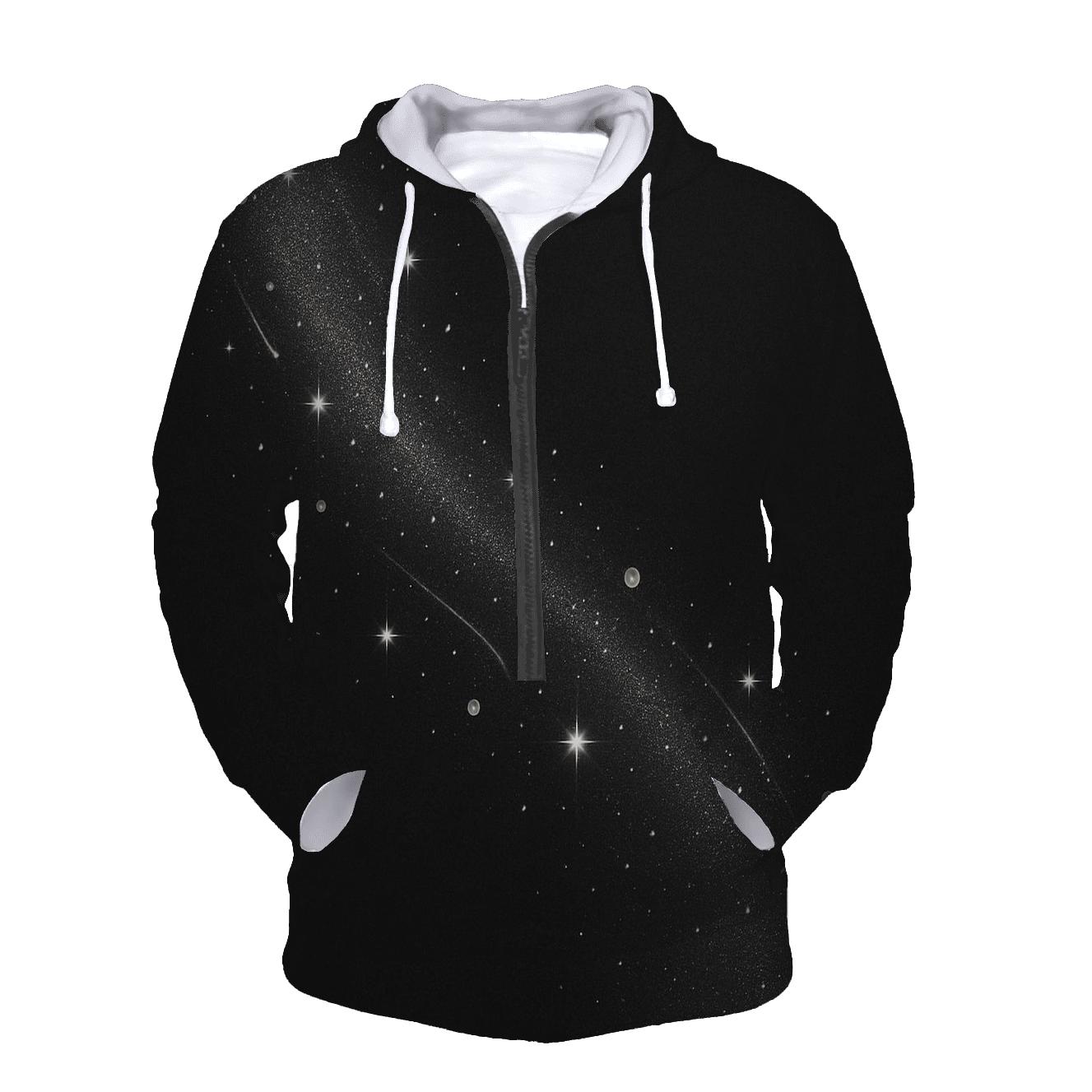Charcoal Stardust Veil hoodies fashion
