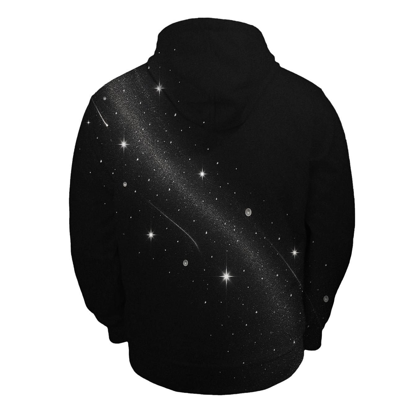 Charcoal Stardust Veil hoodies fashion