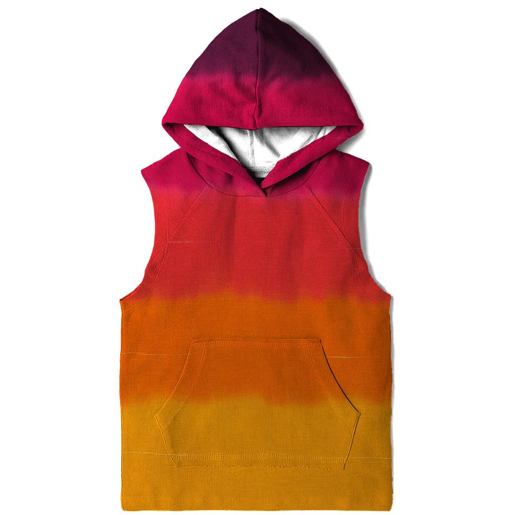 Sunset Horizon Stripe Dip Dye hoodie styles