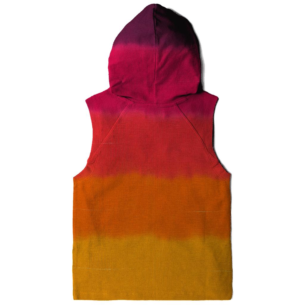Sunset Horizon Stripe Dip Dye hoodie styles