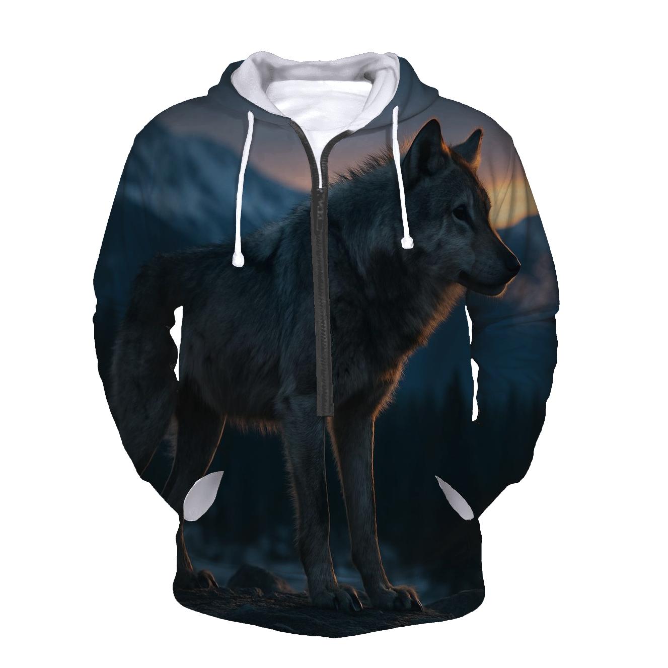 Twilight Ridge Lone Wolf Watch hoodie designs