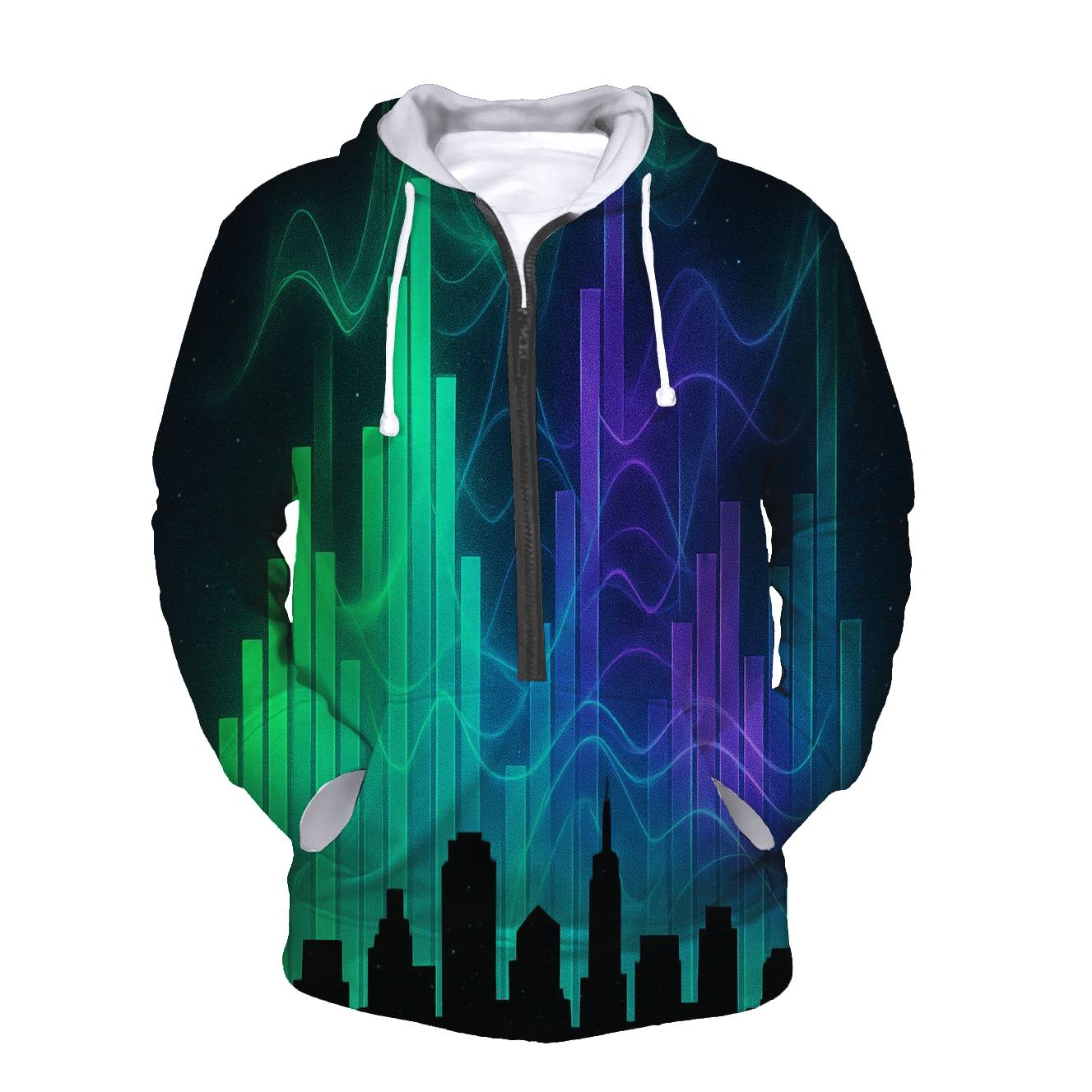 Aurora Signal Skyline heavyweight hoodies