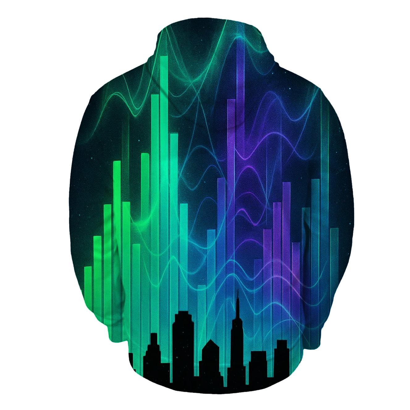 Aurora Signal Skyline heavyweight hoodies