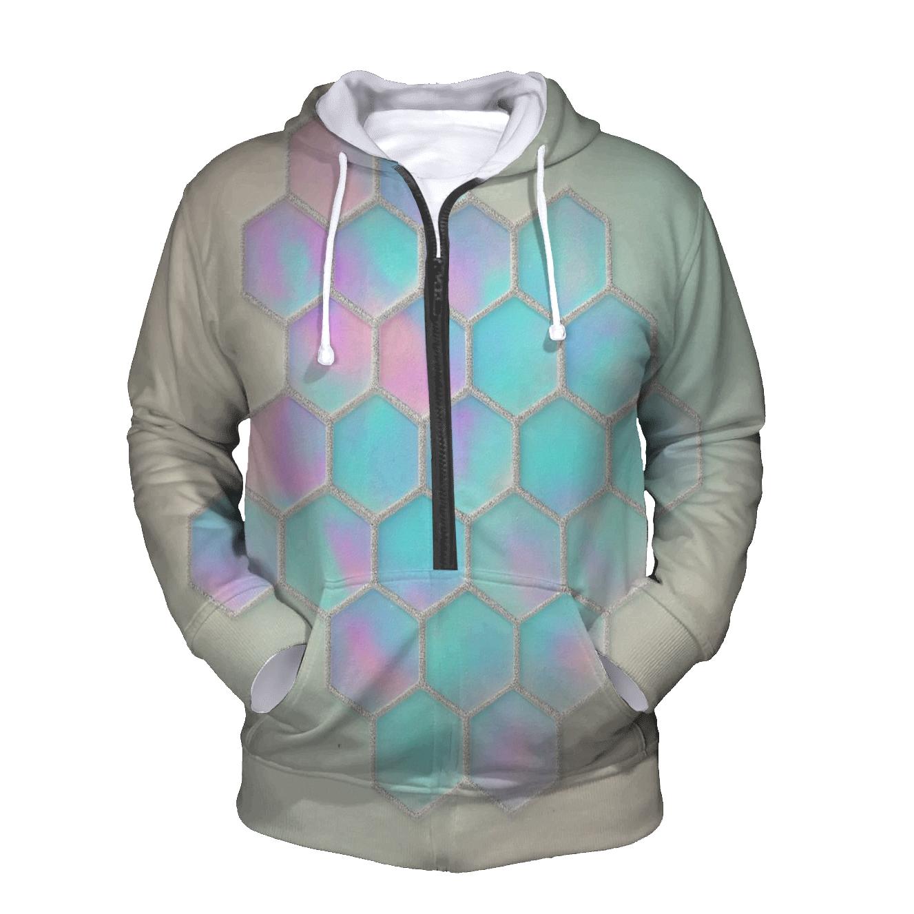 Opaline Hologram Hive custom hoodies