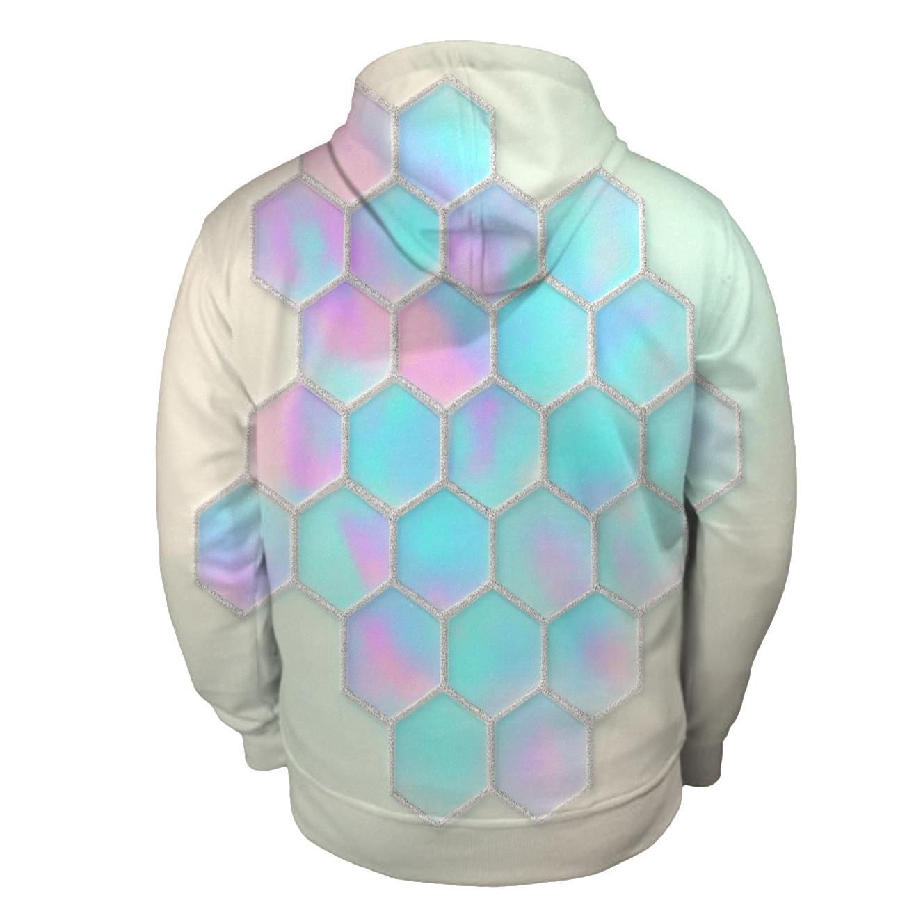 Opaline Hologram Hive custom hoodies