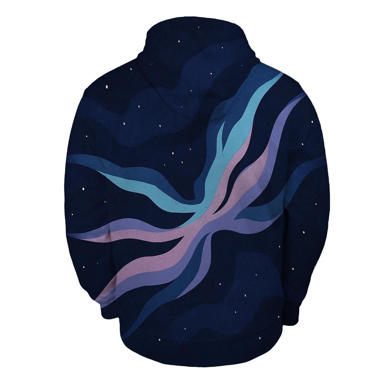 Nebula Filament Drift Panel premium hoodies