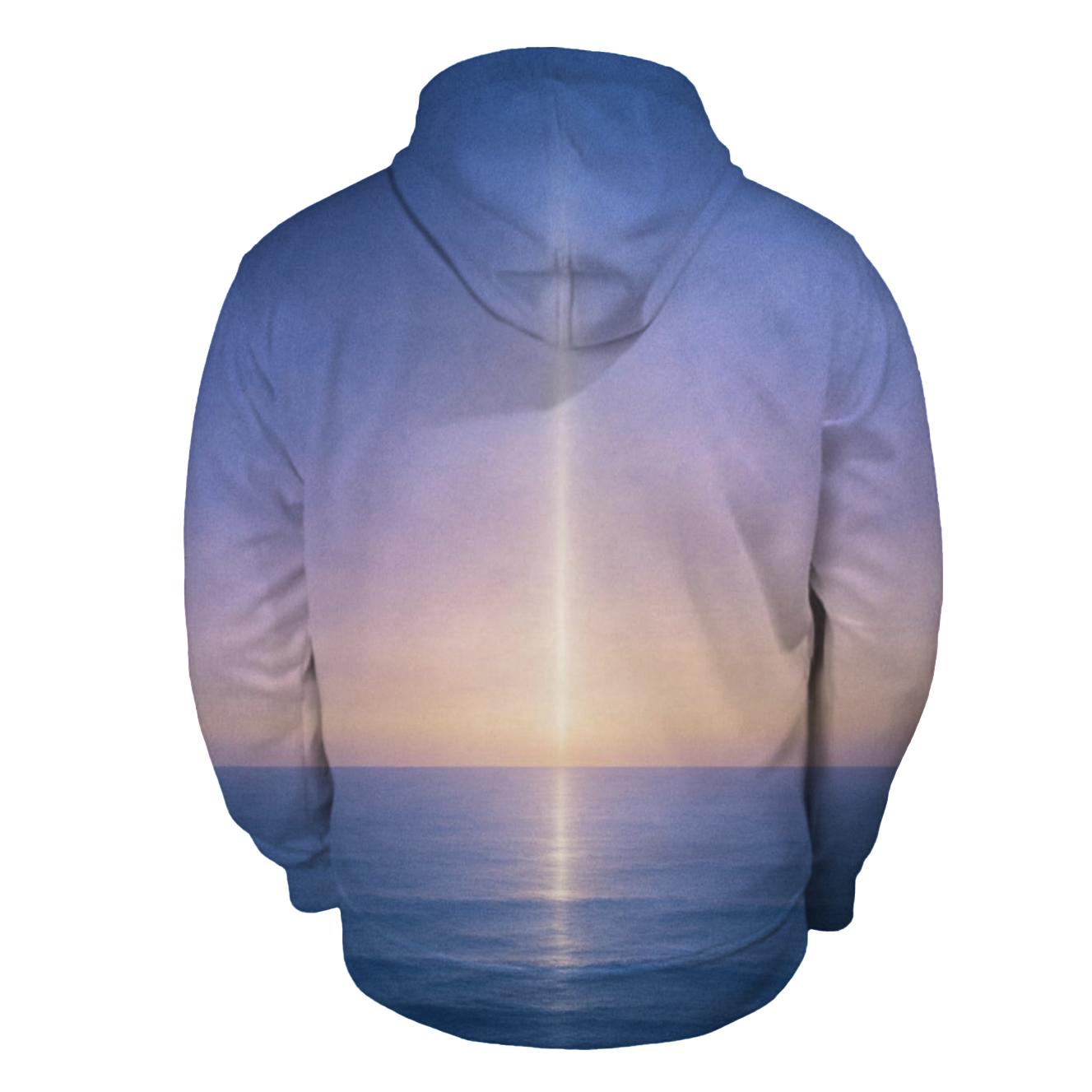 Celestial Stillness Horizon graphic hoodies