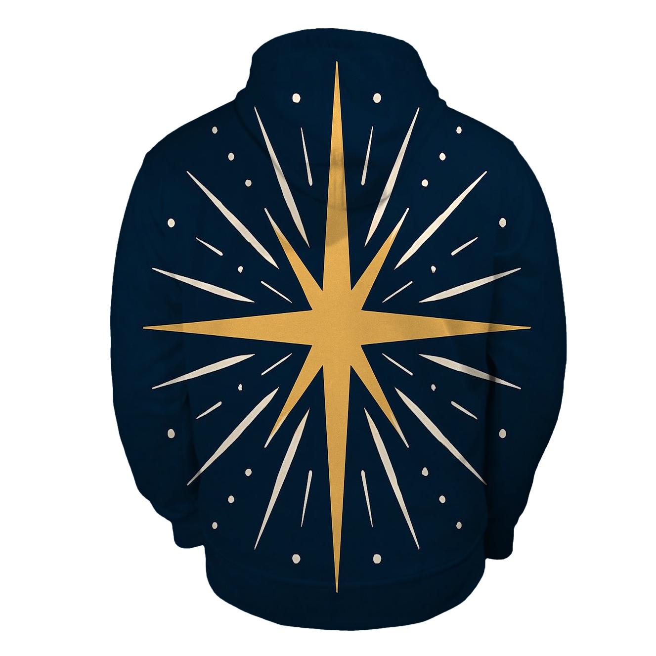 Nativity Starburst Halo hoodies fashion