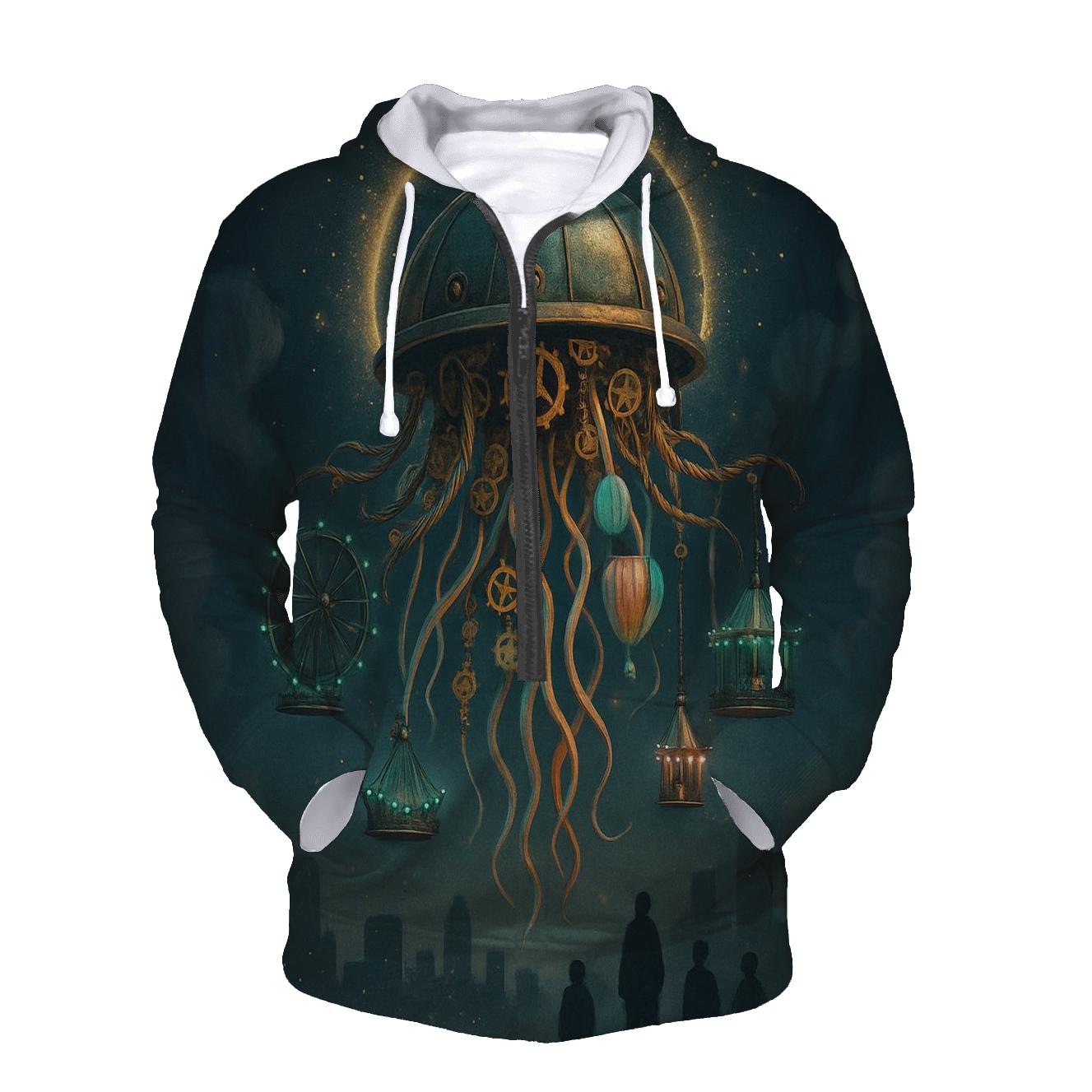 Clockwork Jellyfish Carnival hoodies fashion
