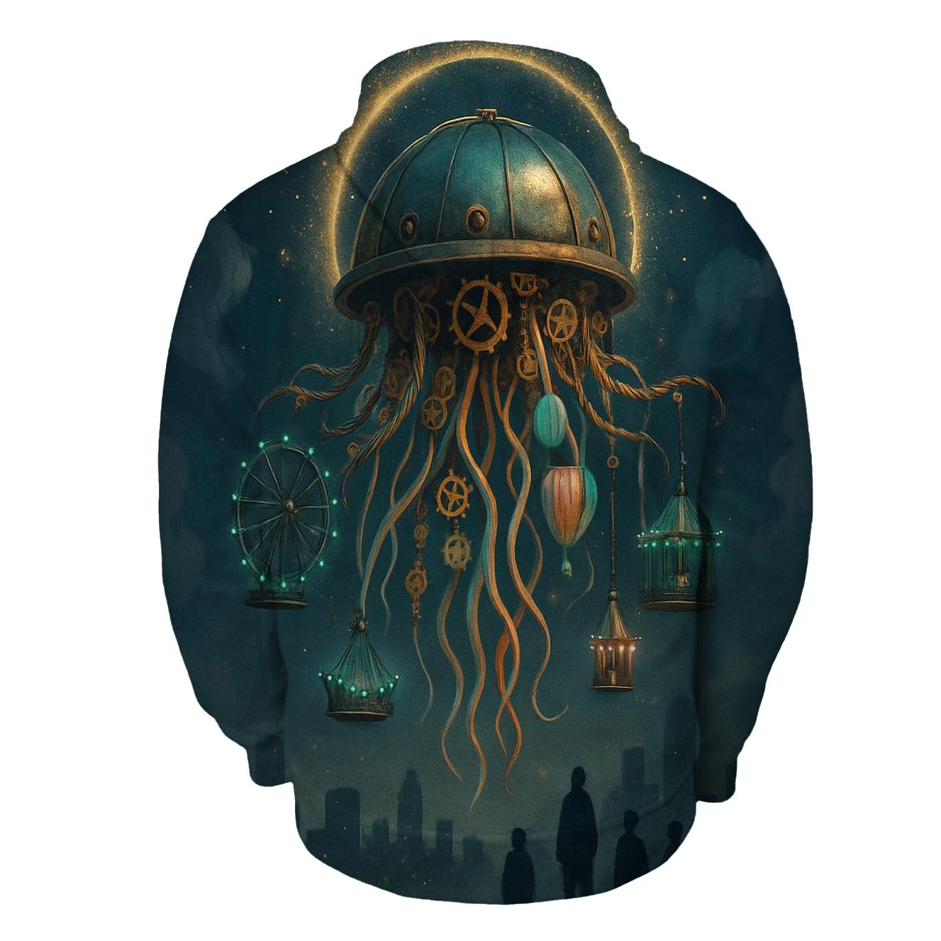 Clockwork Jellyfish Carnival hoodies fashion