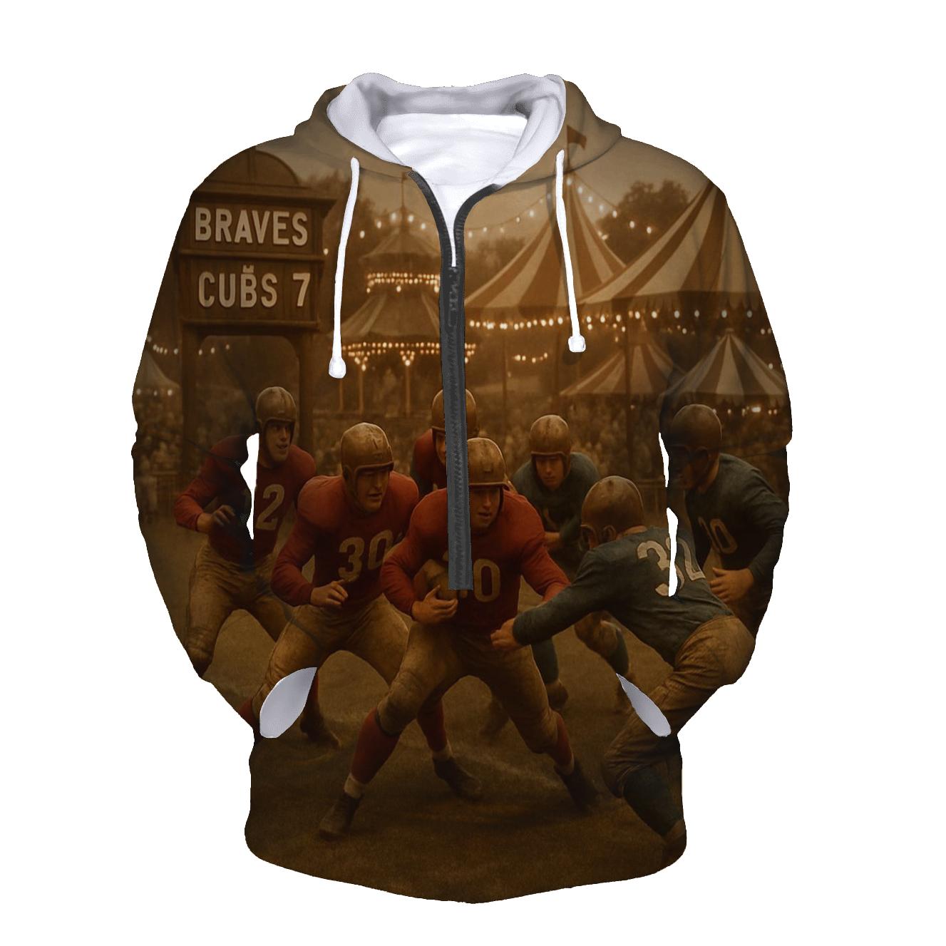 Rivalry At The Retro Gridiron Fair premium hoodies