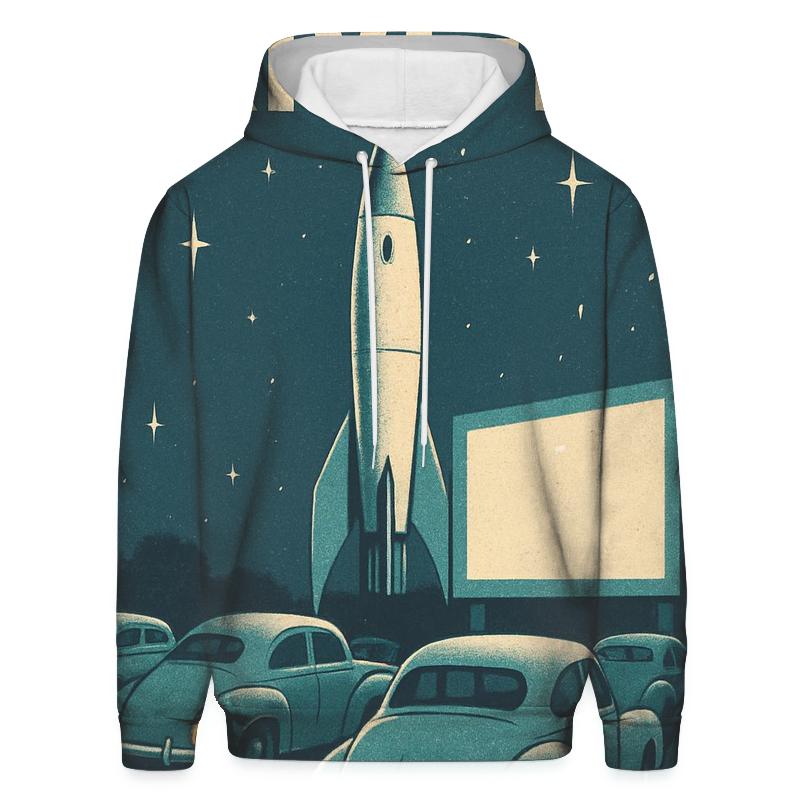 Starlight Drive In Theater Poster lightweight hoodies