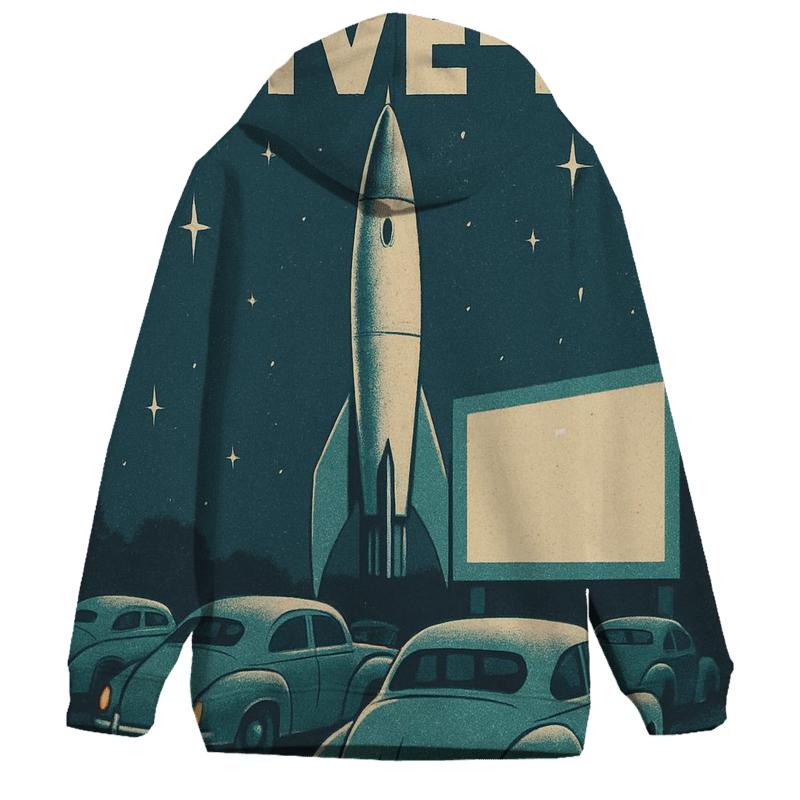 Starlight Drive In Theater Poster lightweight hoodies