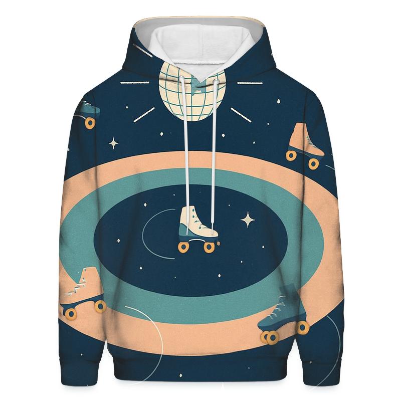 Cosmic Roller Rink heavyweight hoodies