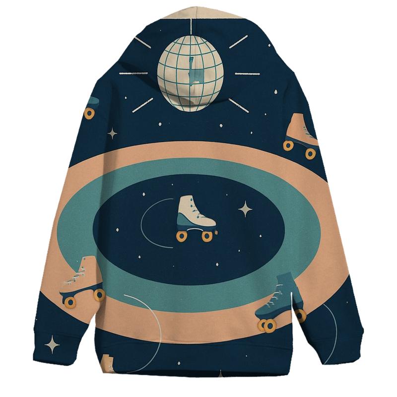 Cosmic Roller Rink heavyweight hoodies