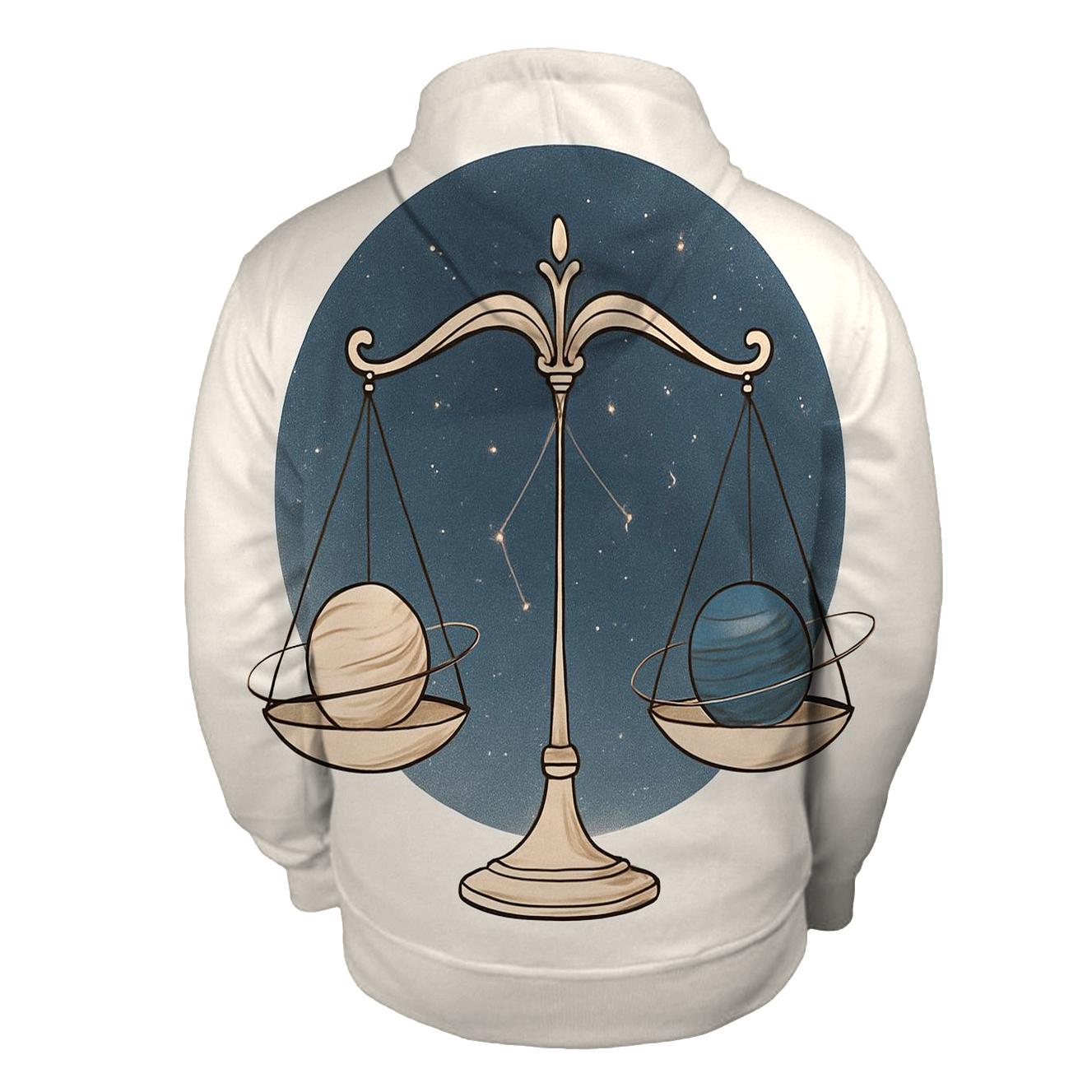 Libra Celestial Balance Diagram hoodie styles