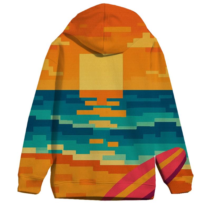 Pixel Surf Sunset hoodie styles