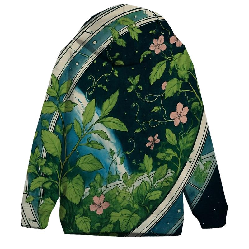 Orbital Botanical Garden embroidered hoodies