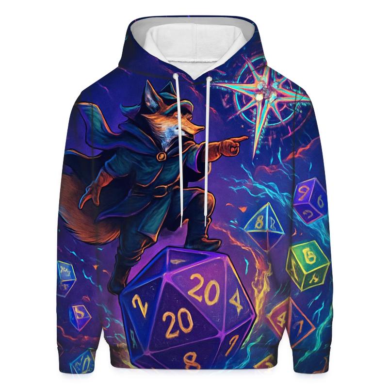 Dice Storm Navigator graphic hoodies
