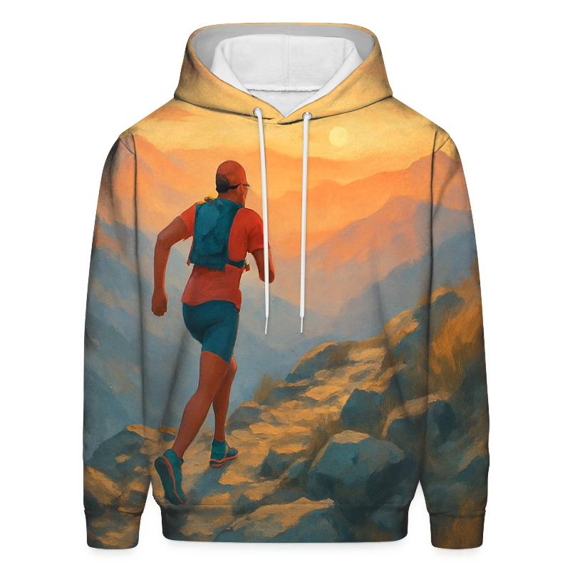 Mountain Trail Running Ascent designer hoodies