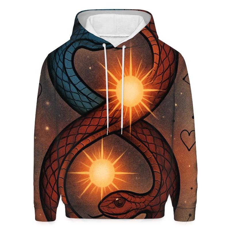 Binary Star Lovers Ouroboros premium hoodies