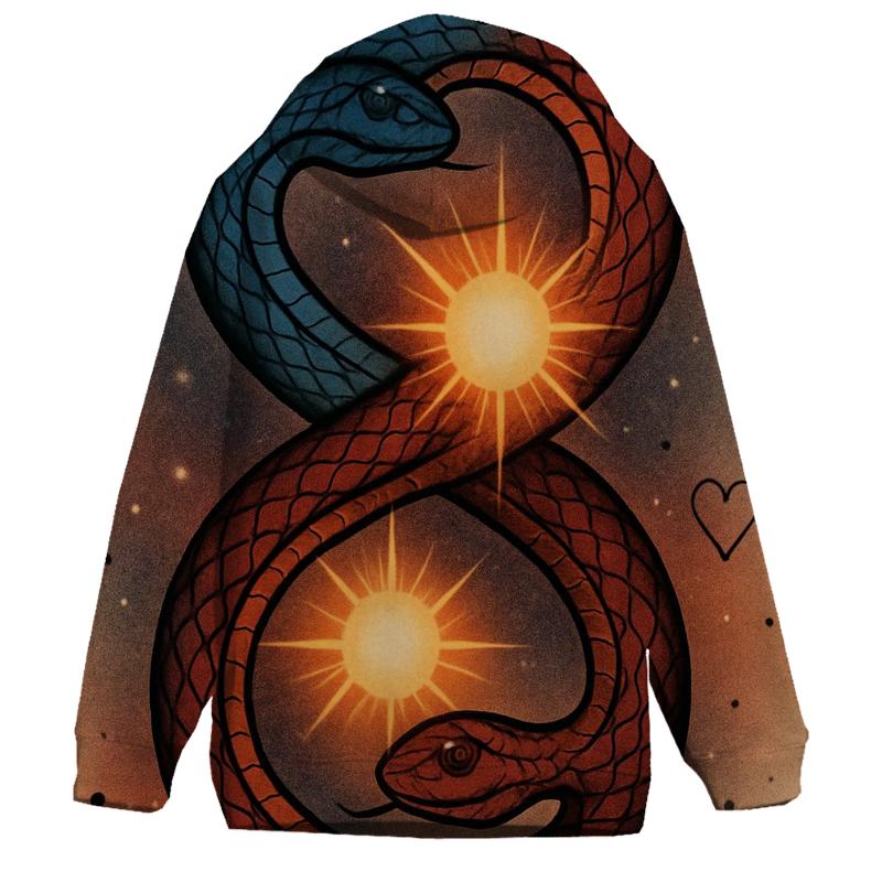 Binary Star Lovers Ouroboros premium hoodies