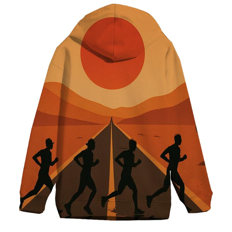 Desert Marathon Heatwave hoodie designs