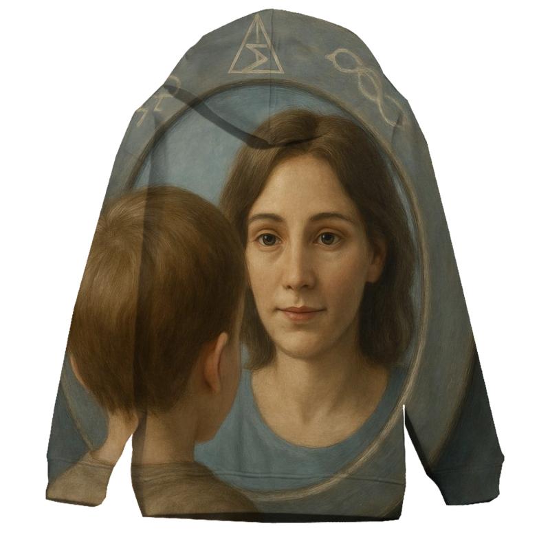 Mirror Of Courage In Her Eyes custom hoodies