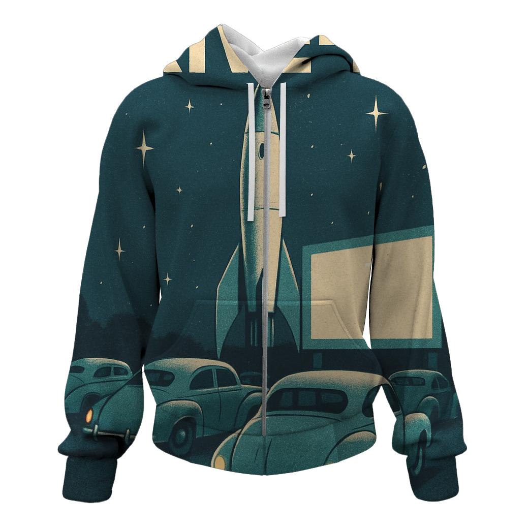 Starlight Drive In Theater Poster graphic hoodies