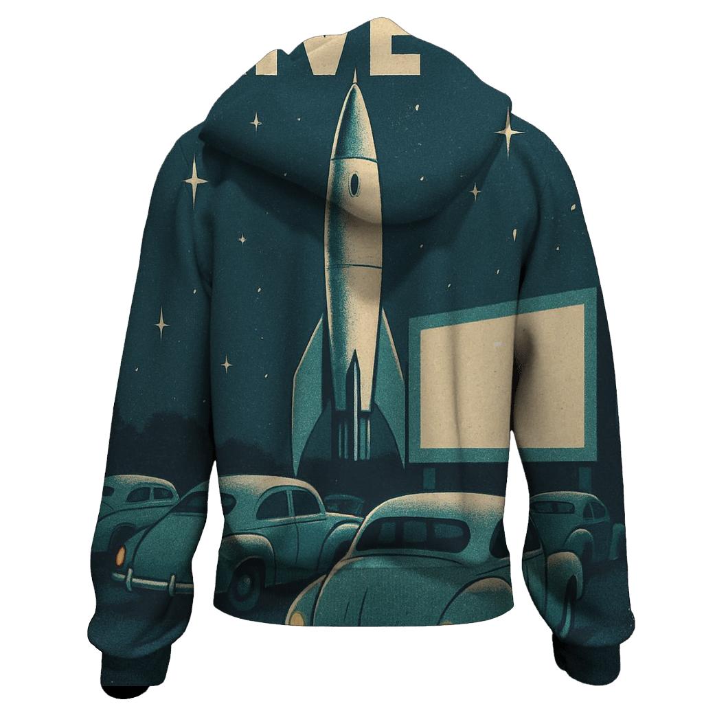 Starlight Drive In Theater Poster graphic hoodies