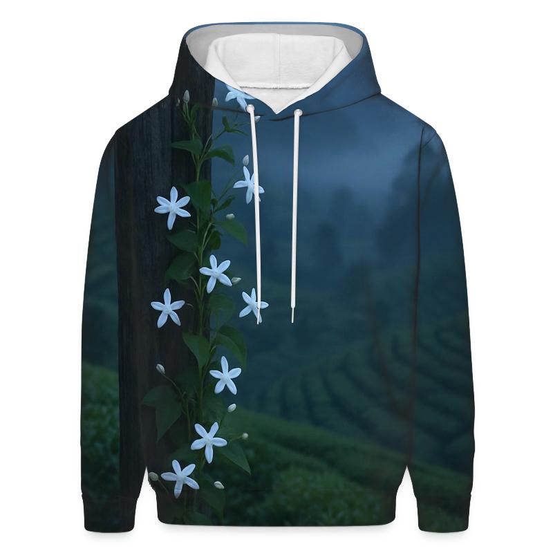 Tea Plantation Jasmine At Dusk lightweight hoodies