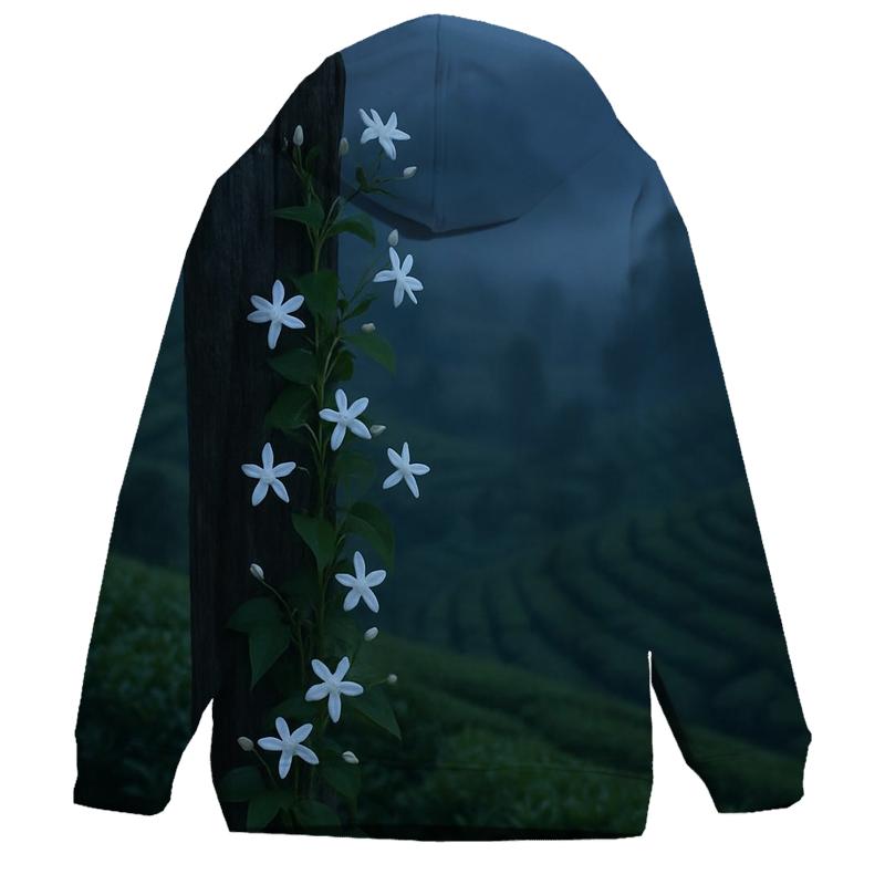Tea Plantation Jasmine At Dusk lightweight hoodies