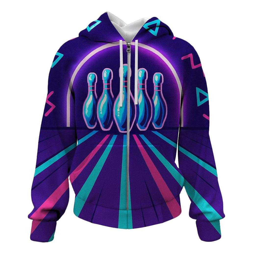 Laser Bowling Alley designer hoodies