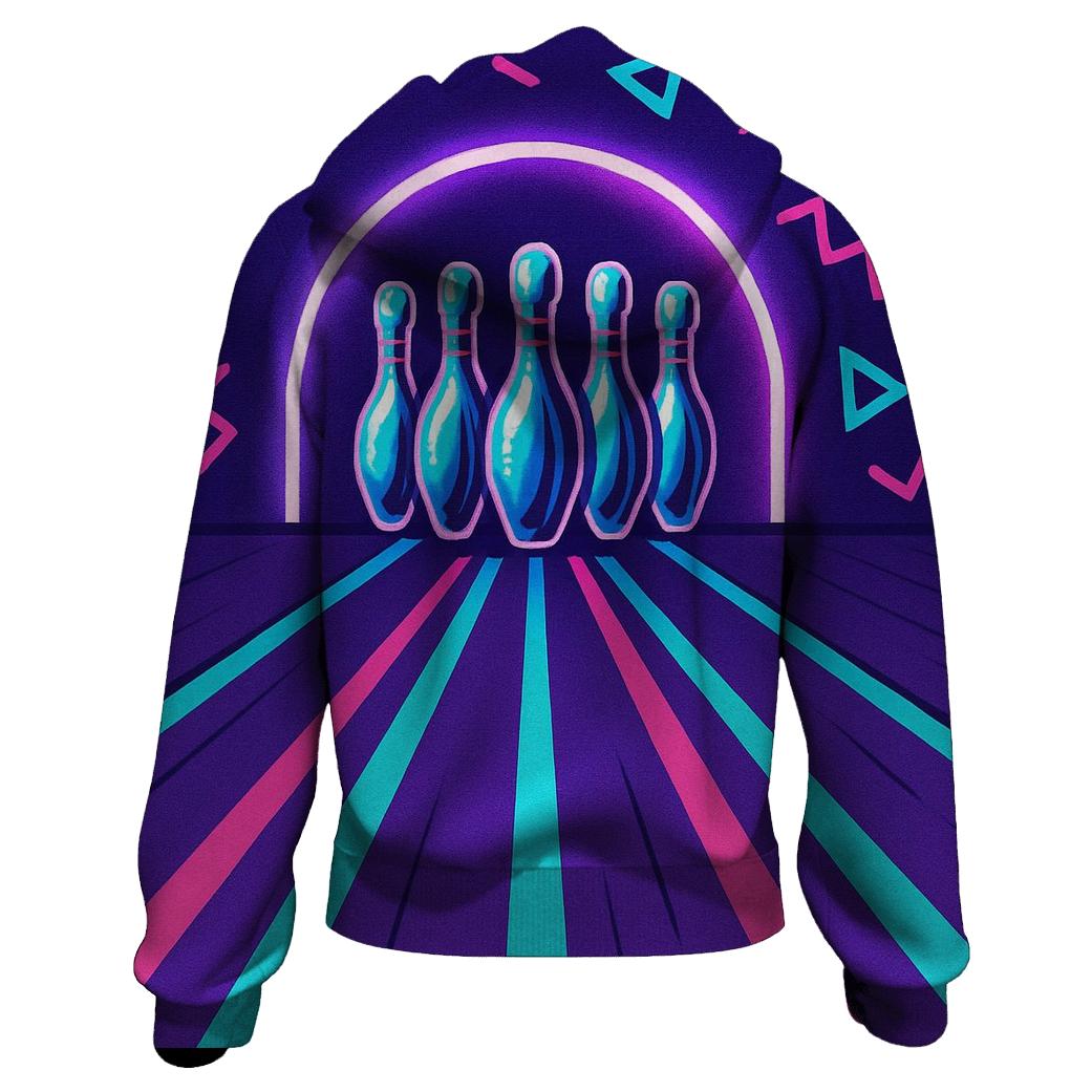 Laser Bowling Alley designer hoodies
