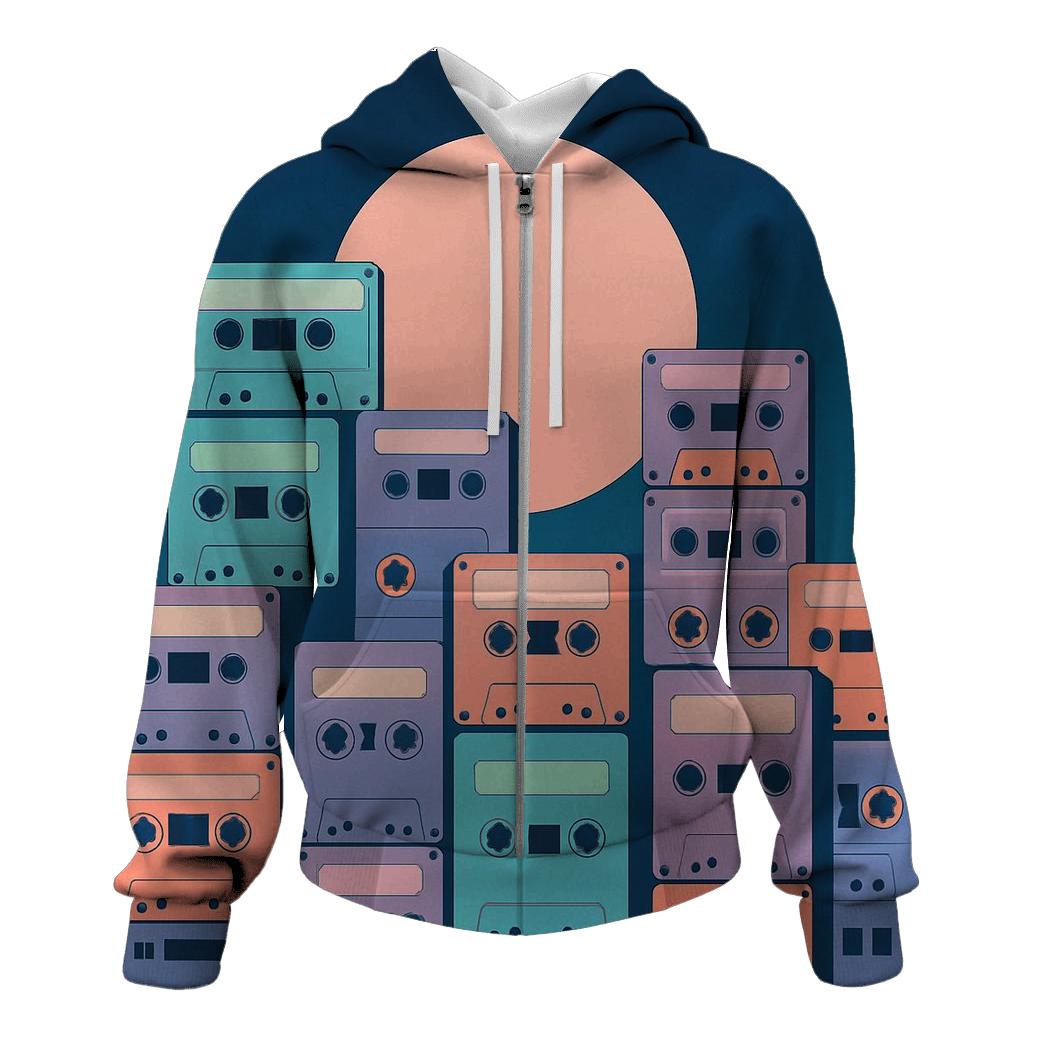 Cassette Skyline Parade heavyweight hoodies