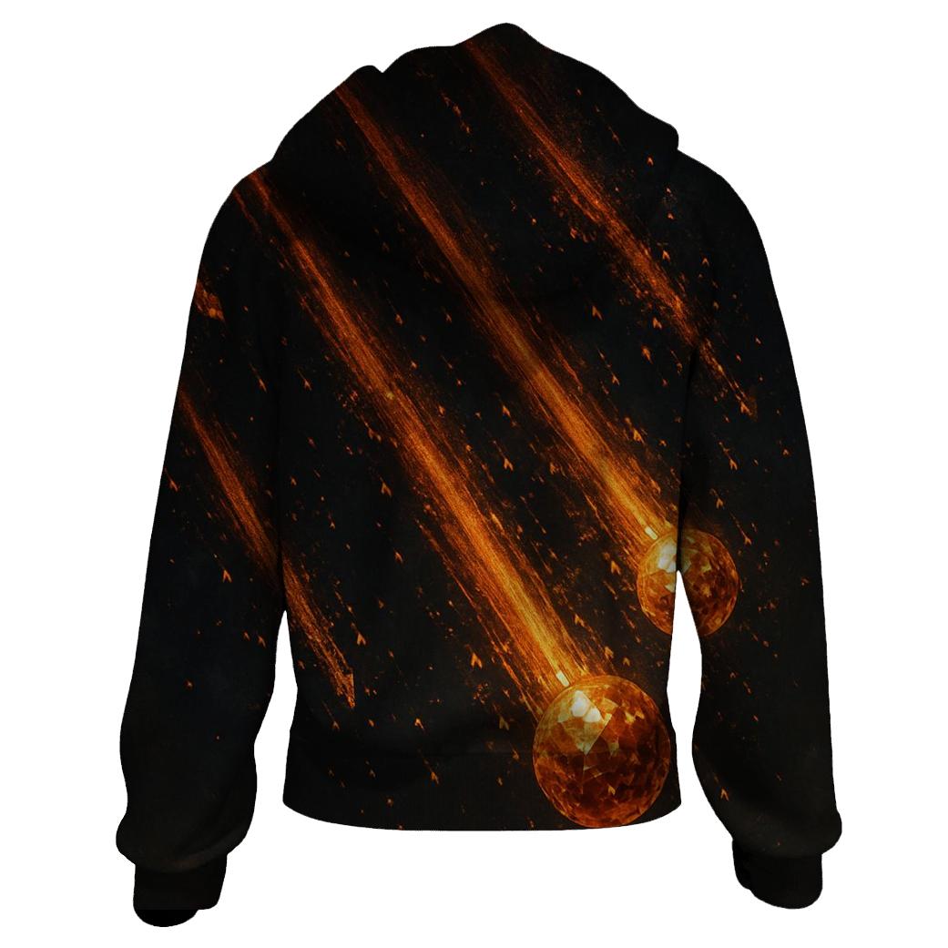 Bronze Meteor Cascade designer hoodies