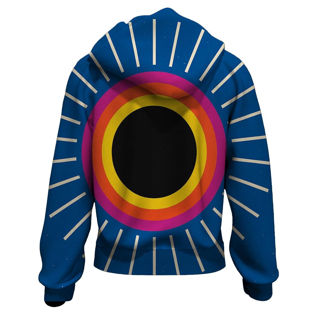 Eclipse Corona Halo Grid hoodie styles