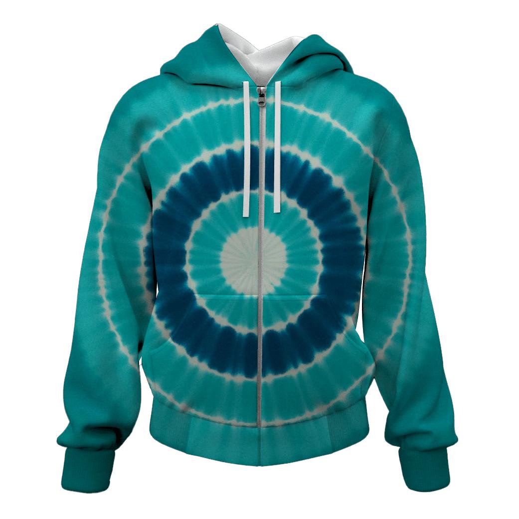 Lagoon Rings Bullseye Panel printed hoodies