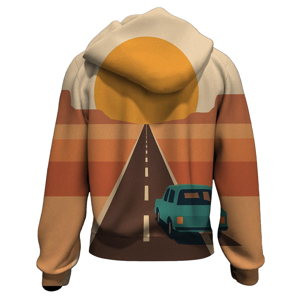 Desert Mirage Highway designer hoodies