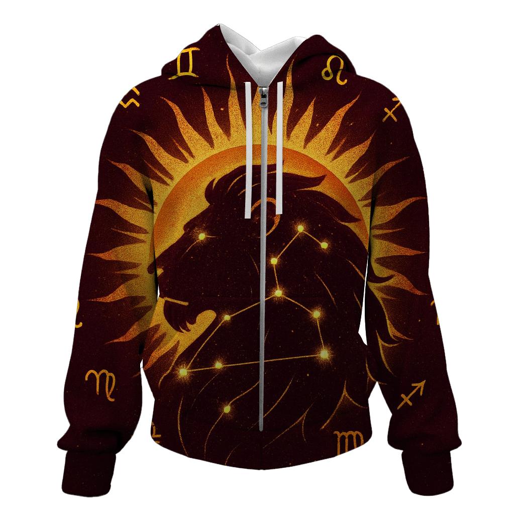 Solar Crown Of Leo Constellations hoodie styles