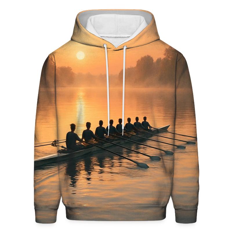 Rowing Team Sunrise Rhythm lightweight hoodies