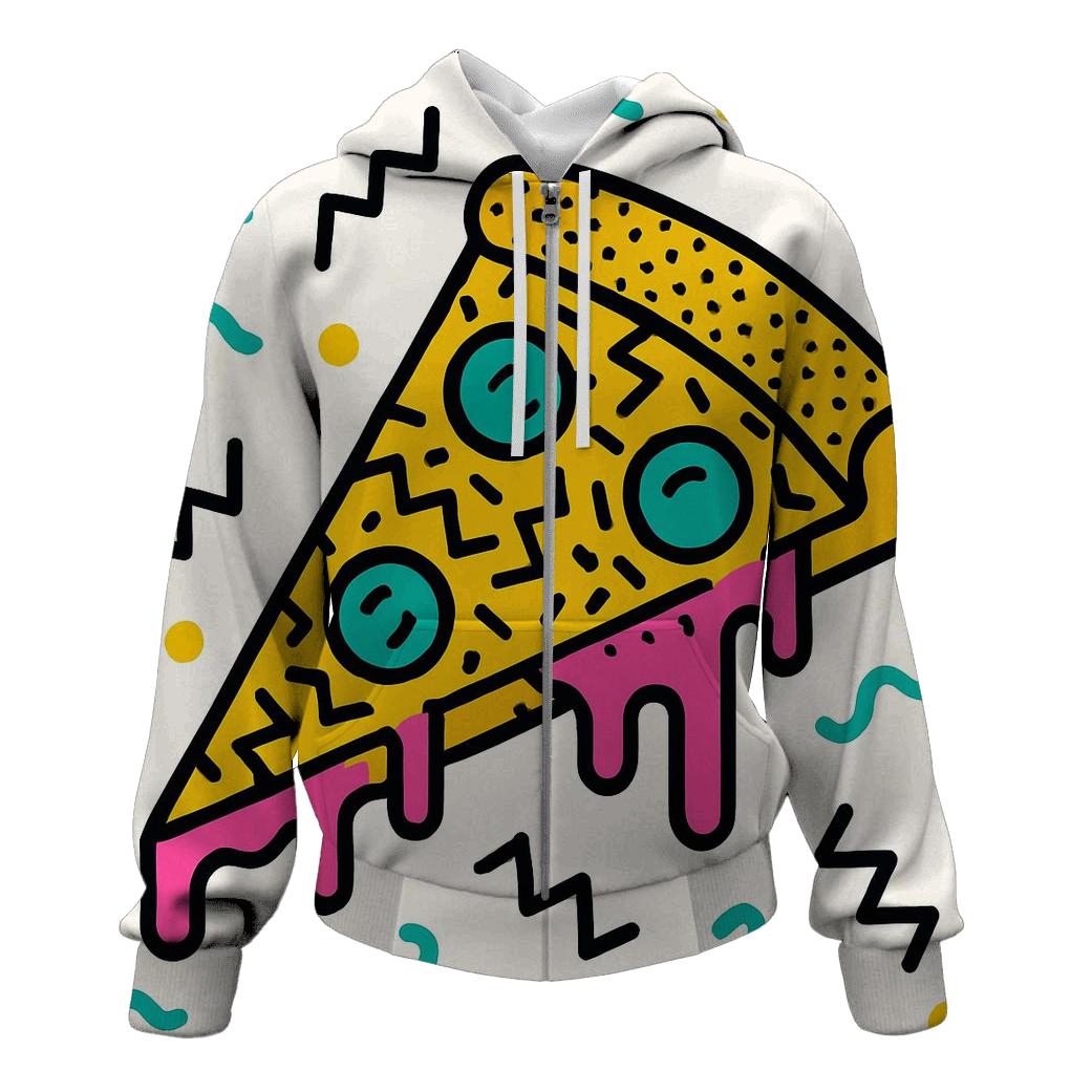 Memphis Pizza Party hoodies fashion