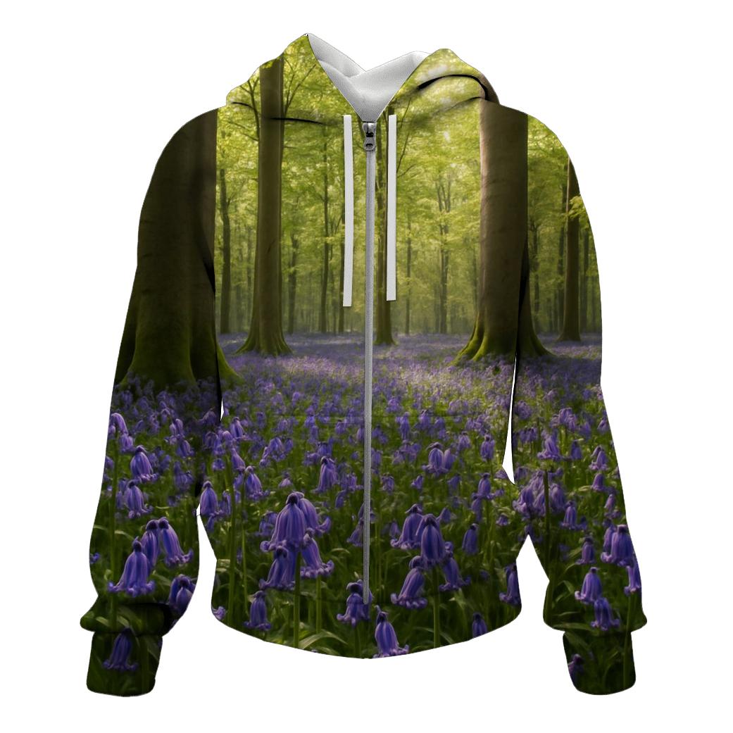Bluebells In Ancient Beechwood hoodies fashion